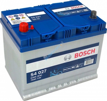 Bosch S4 S4027 12V 70 Ah / 630 A
