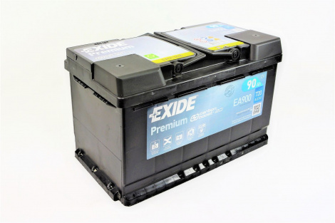 Exide Premium Carbon Boost EA900 12V 90 Ah / 720 A