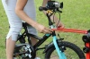 Peruzzo Trail Angel czerwony - hol drążek do roweru dziecięcego