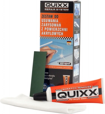 QUIXX Zestaw do usuwania zarysowań z powierzchni akrylowych