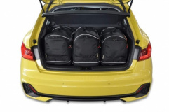 Zestaw dedykowanych toreb samochodowych do AUDI A1 GB 2018->