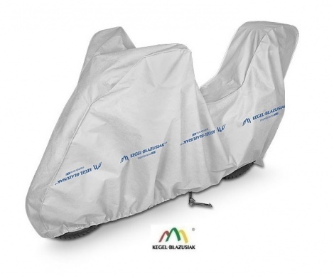 Pokrowiec na motocykl z kufrem bagażowym BASIC GARAGE, długość 215-240cm 5-4175-248-3020 zdjęcie główne