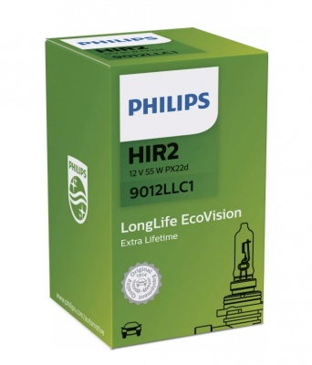 Żarówka PHILIPS LONGLIFE ECOVISION HIR2 12V 55W (1 szt.)
