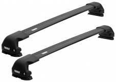Bagażnik dachowy THULE belki WingBar Edge Czarny Dacia Dokker (KE) 2012-> van (dostawczy)