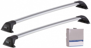Bagażnik dachowy Yakima belki FlushBar Srebrny Alfa Romeo Stelvio (949) 2017-> 5 drzwi suv