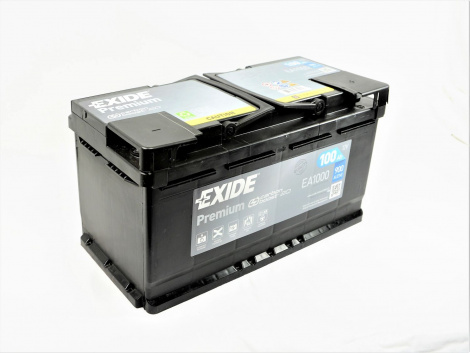 Akumulator Exide Premium Carbon Boost EA1000 12V 100 Ah / 900 A -  Akumulatory dla samochodów osobowych - Akumulatory - Sklep internetowy