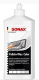Wosk koloryzujący SONAX NANO PRO biały 500 ml