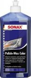 Wosk koloryzujący SONAX Polish & Wax COLOR Nano Pro niebieski 500 ml