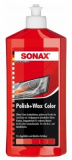 Wosk koloryzujący SONAX NANO PRO czerwony 500 ml
