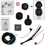 Wiązka dedykowana Hak-System 21020523 13-pin BMW Seria 7 (E65/E66) 2005-> 2008