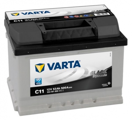 Varta Black Dynamic C11 12V 53 Ah / 500 A