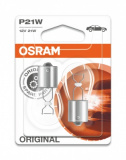 P21W OSRAM ORIGINAL - 12V - 21W - BA15s (2 szt.)