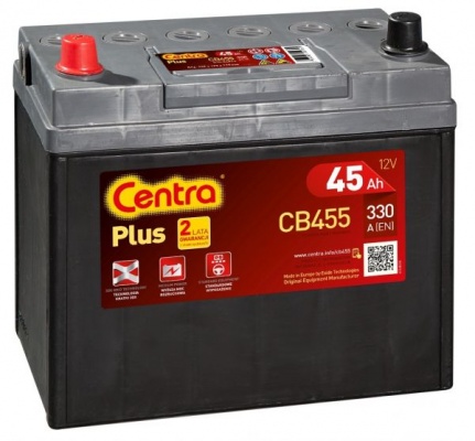 Centra Plus CB455 45 Ah / 300 A