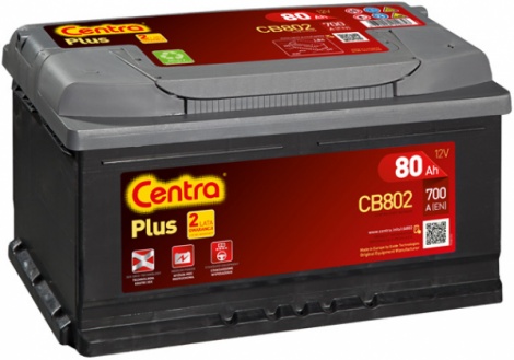 Centra Plus CB802 80 Ah / 700 A