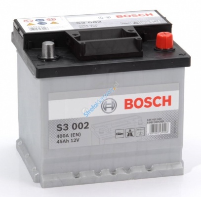 Bosch S3 S3002 12V 45 Ah / 400 A