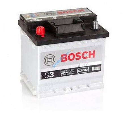 Bosch S3 S3003 12V 45 Ah / 400 A
