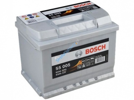 Bosch S5 S5005 12V 63Ah / 610 A