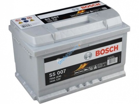 Bosch S5 S5007 12V 74Ah / 750 A