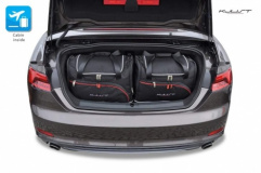 Zestaw dedykowanych toreb samochodowych do AUDI A5 CABRIO B9 2017->