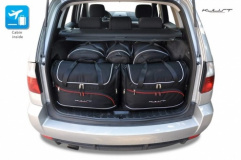 Zestaw dedykowanych toreb samochodowych do BMW X3 E83 2003->2010