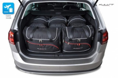 Zestaw dedykowanych toreb samochodowych do VW GOLF VARIANT ALLTRACK VII 2015->