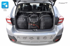 Zestaw dedykowanych toreb samochodowych do SUBARU XV II 2017->