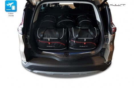 Zestaw dedykowanych toreb samochodowych do RENAULT ESPACE V 2014->