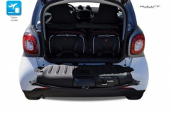 Zestaw dedykowanych toreb samochodowych do SMART FORTWO COUPE III 2014->