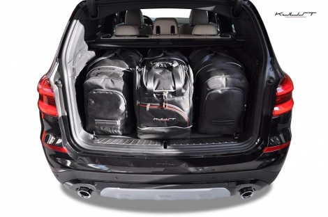 Zestaw dedykowanych toreb samochodowych do BMW X3 G01 2017->
