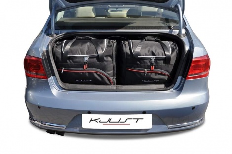 Zestaw dedykowanych toreb samochodowych do VW PASSAT SEDAN B7 2010->2014