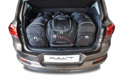 Zestaw dedykowanych toreb samochodowych do VW TIGUAN I 2007->2015
