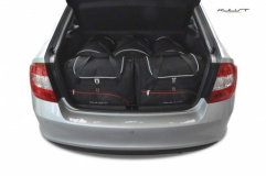 Zestaw dedykowanych toreb samochodowych do SKODA RAPID LIFTBACK II 2012->