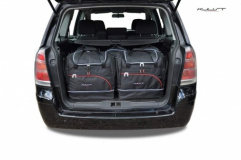 Zestaw dedykowanych toreb samochodowych do OPEL ZAFIRA B 2005->2014
