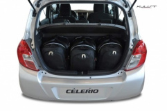 Zestaw dedykowanych toreb samochodowych do SUZUKI CELERIO I 2014->