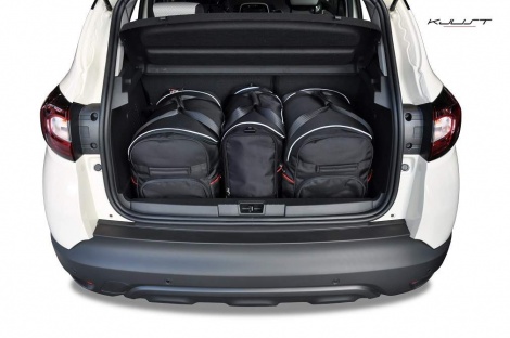 Zestaw dedykowanych toreb samochodowych do RENAULT CAPTUR 2013->2019