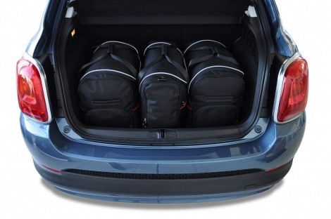 Zestaw dedykowanych toreb samochodowych do FIAT 500X 2014->