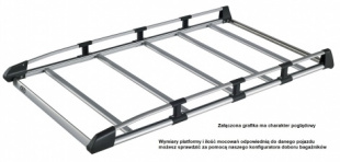Cruz platforma bagażowa Evo Rack Alu Module 200x126 A20-126 912-251