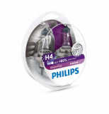 Żarówki PHILIPS Vision Plus 60% H4 12V 60/55W (2 szt.)