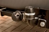 Hak holowniczy flanszowy z kulą mocowaną na dwie śruby F30 - wzor